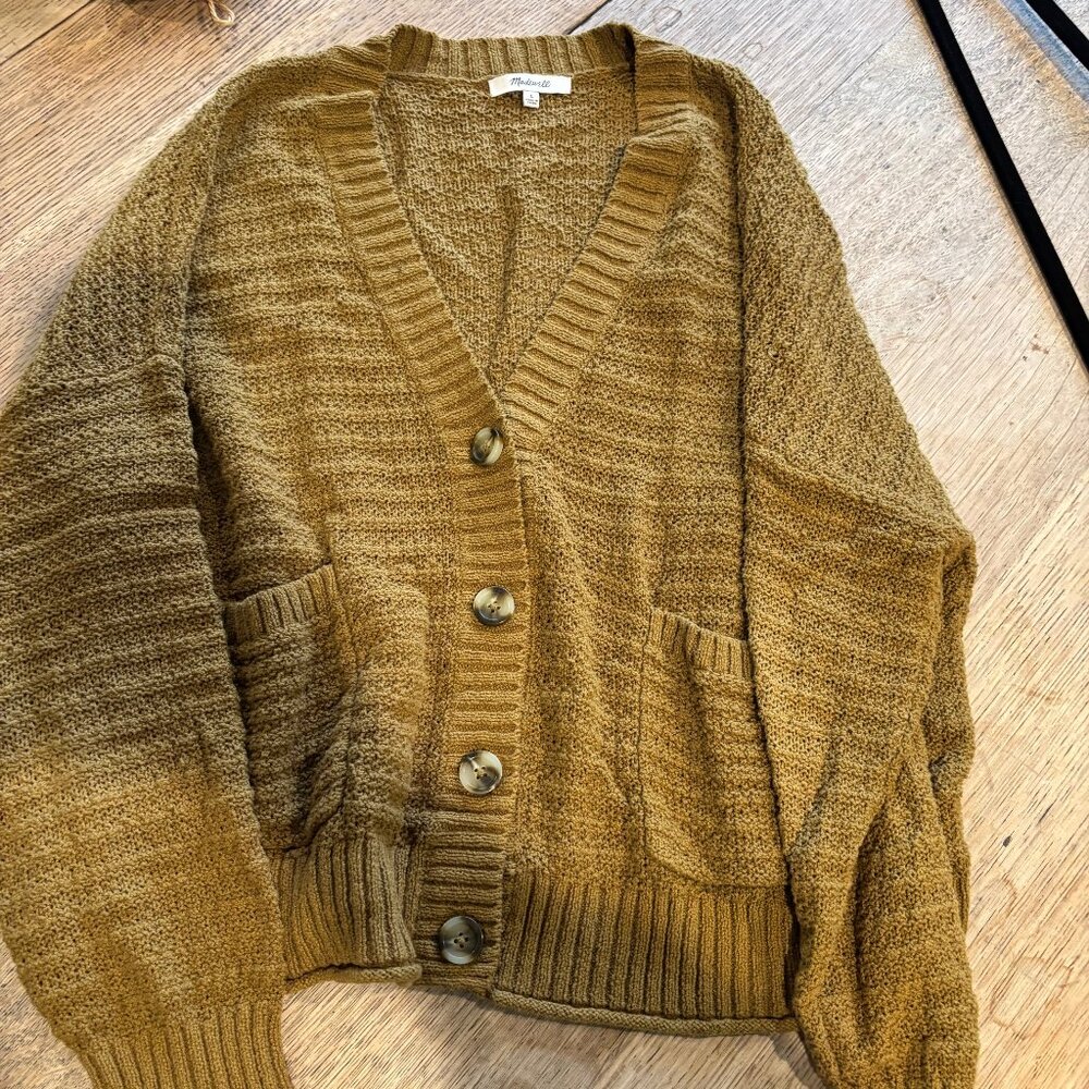 Madewell Cardigan Sweater Size Large